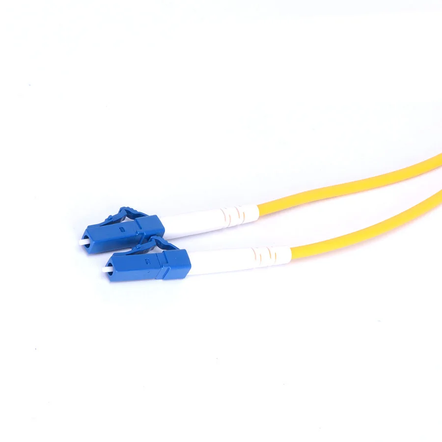 LC UPC Optic Fiber Cable  Patch Cord  Simplex 3.0mm 9/125um Ftth Optical Fiber Jumper 1m 2m 3m 10m 20m 30m