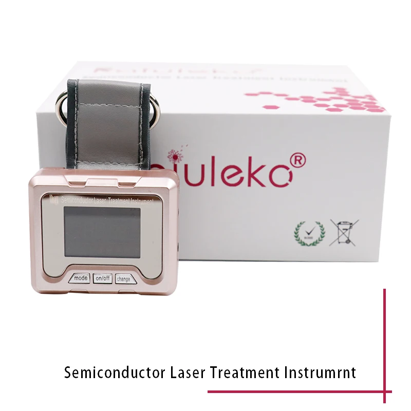 Семейное 650нм лазерное лечение часов Диодная гипертония гипергликемия для