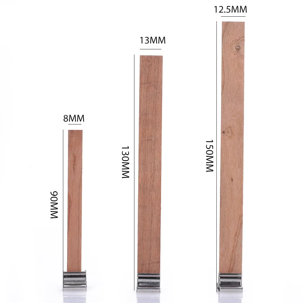 Лампы в форме свечи Фитили 10 шт./компл. DIY Вощеная сердцевина из хлопчатобумажной