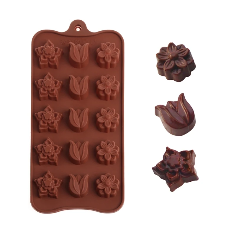 

Silicone Cake Chocolate Cookies Candy Baking Mould Soap Muffin Cupcake Mold Tray