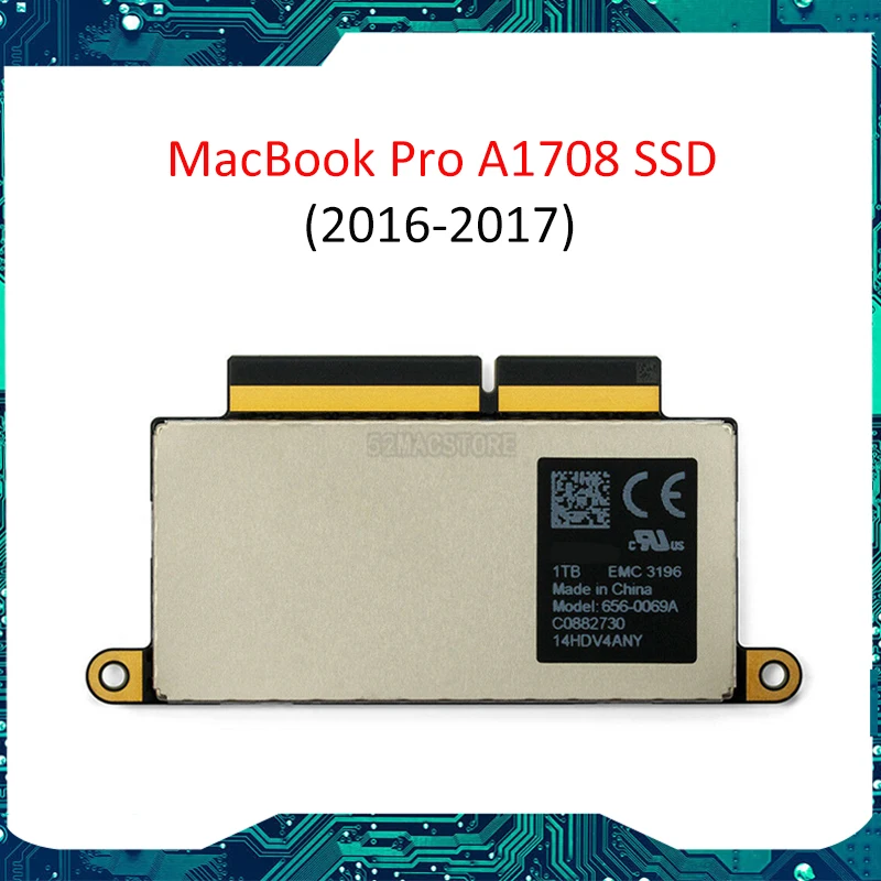 Новый 661 07587 PCIe NVMe SSD для MacBook Pro RETINA A1708 656 0069A 2016 2017 ТБ SSD|Компьютерные кабели и