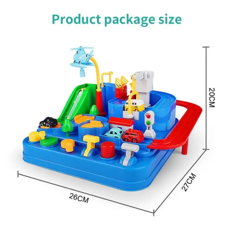 

Steam Car Adventure Game Macaron Color Toy Manipulative Rescues Adventure Rail Car Model Racing Subway Toys Birthday Gift