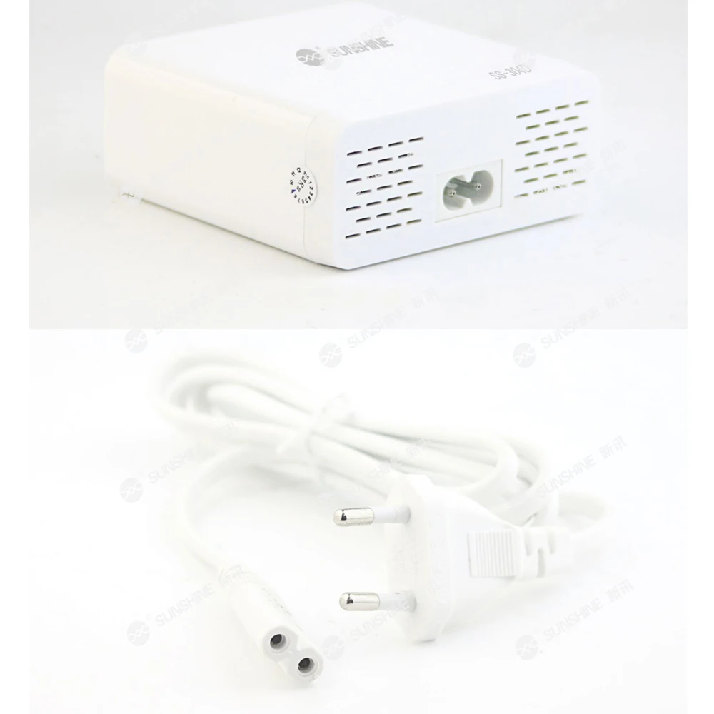 SS-304D 6 USB зарядное устройство интеркалирование Универсальное зарядное устройство для мобильного телефона 5V2A многофункциональный дисплей Быстрая зарядка