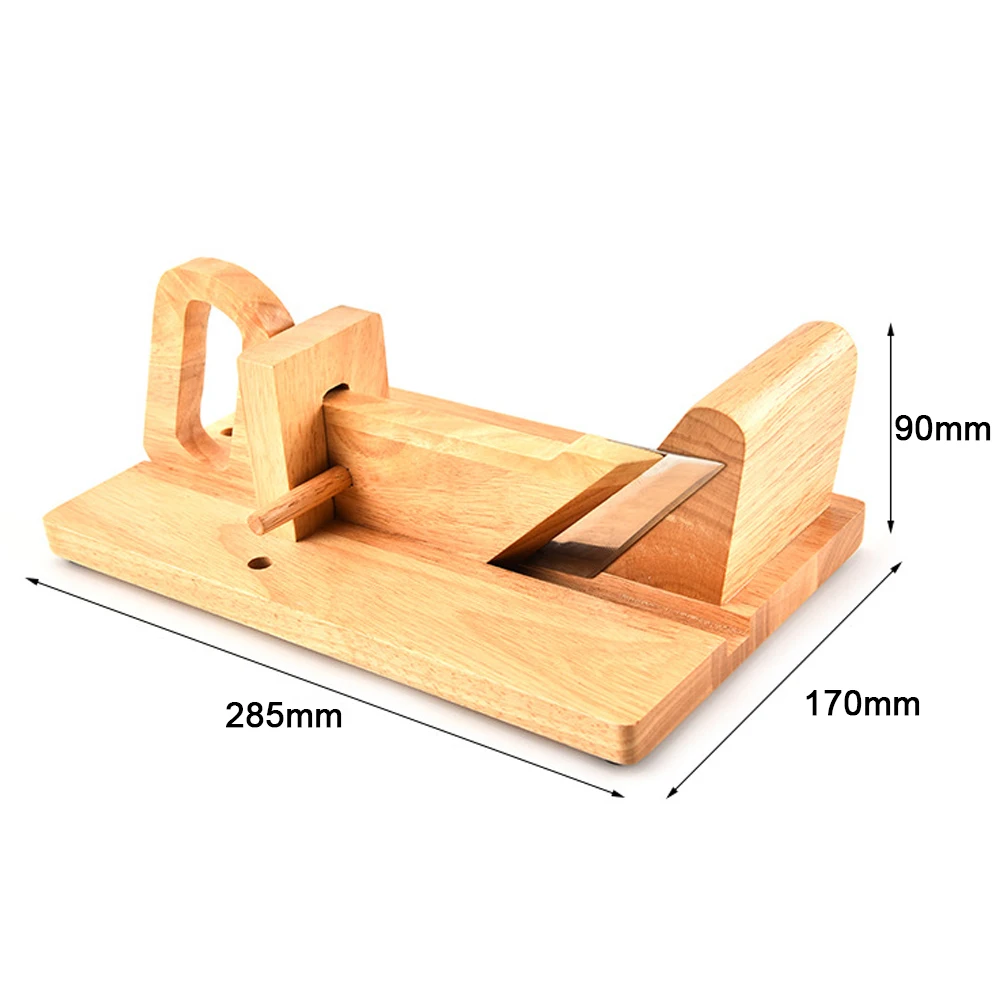 

Sausage-Slicer Sausage Wooden Cut Oak Food Cutter Manual Push-pull Ham Cut