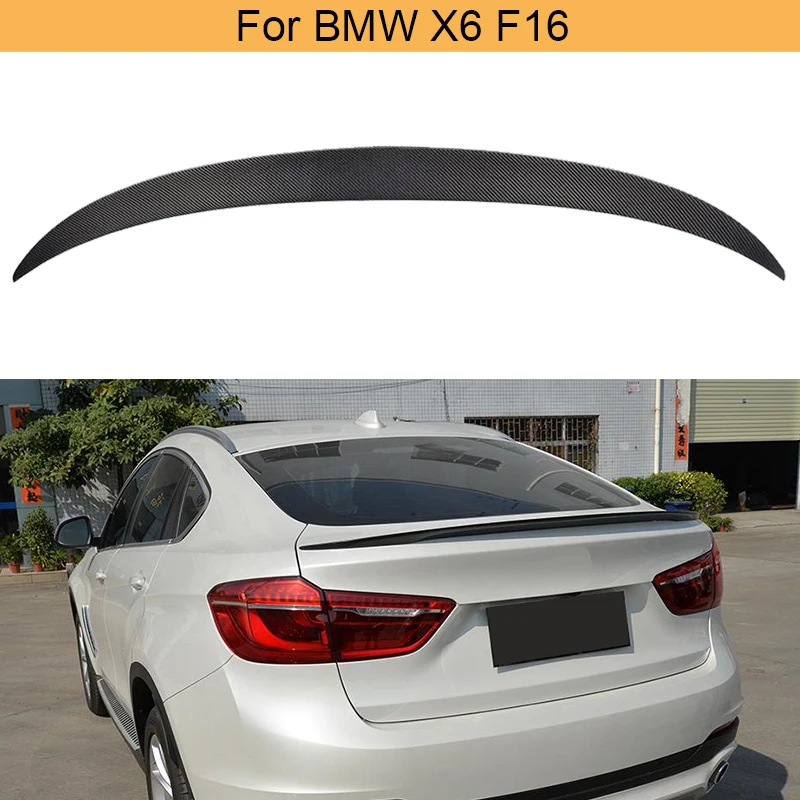 Автомобильная модель для BMW X6 F16 M Sport Tech 2015 2016 2017 задний багажник губа крыло