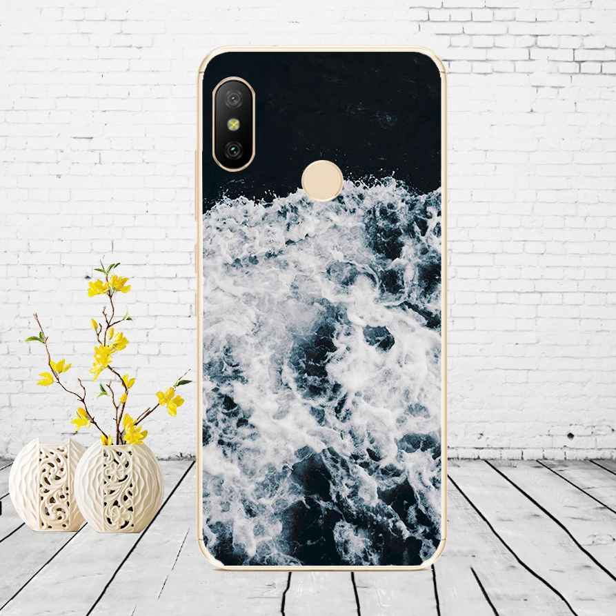 H35 Силиконовый чехол для Xiaomi mi A2 LITE, чехол с полной защитой, мягкая задняя крышка из ТПУ, чехол для телефона s для Xio mi A2 LITE, бампер - Цвет: H35