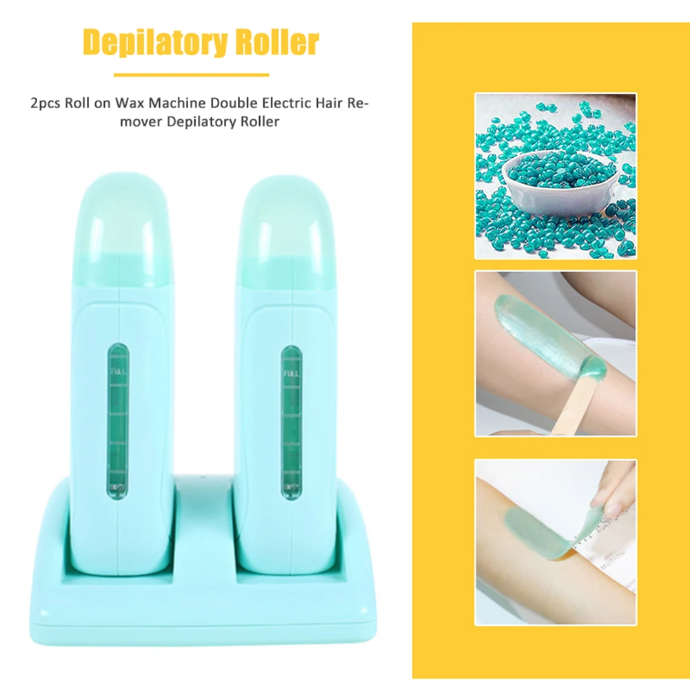 

2 шт., электрическая машинка для удаления волос, с парафином