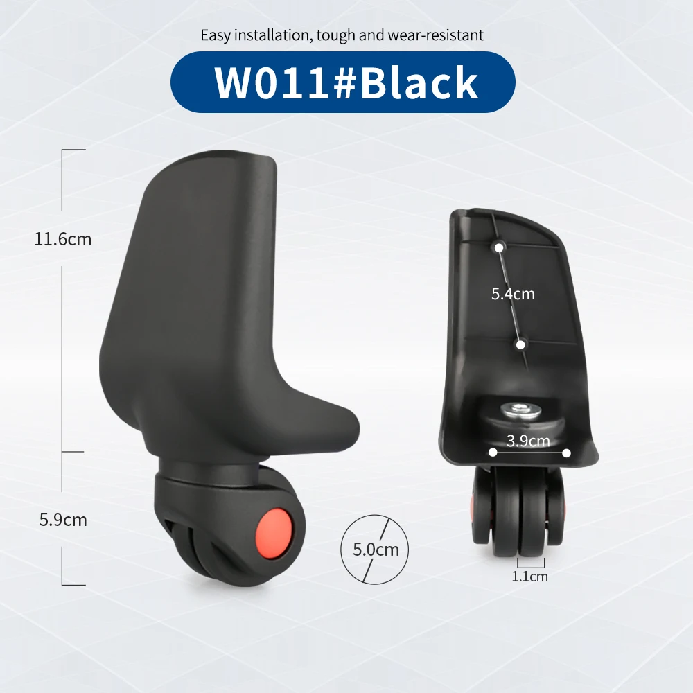 TANGYIPIN W011 Customized wheels luggage trolley case suitcase password box accessories roller replacement universal caster