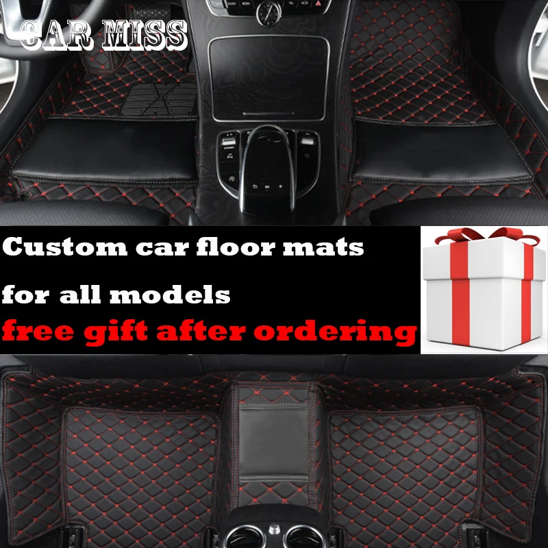 

custom logo car floor mats for Citroen ds5 C4 C4-Aircross C4-PICASSO C5 C6 all model auto accessories car mats
