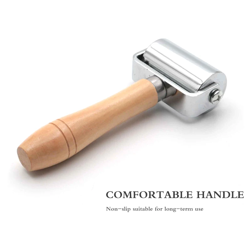 

DIY Leather Tools Leather Rollers With Wooden Handles Leather Rolling Wheel Leather Fitting Edger
