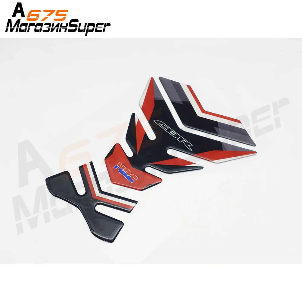 Для Honda CBR600 CBR600RR CBR900RR CBR1000RR CBR Tankpad наклейки 3D защитная накладка на бак мотоцикла