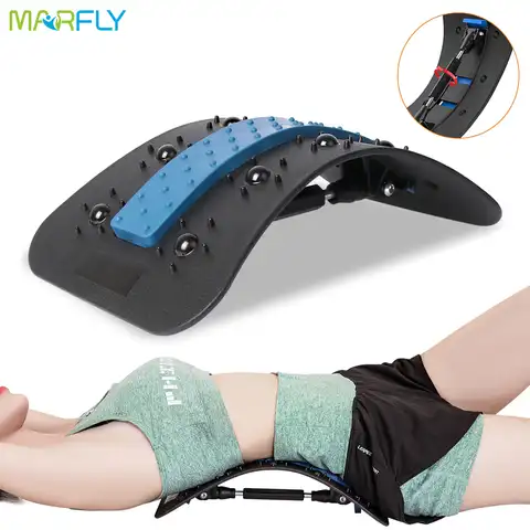 Магнитный терапевтический массажер для спины, растягивающее устройство для шеи, Массажная подушка для шейного отдела позвоночника, Коррек...