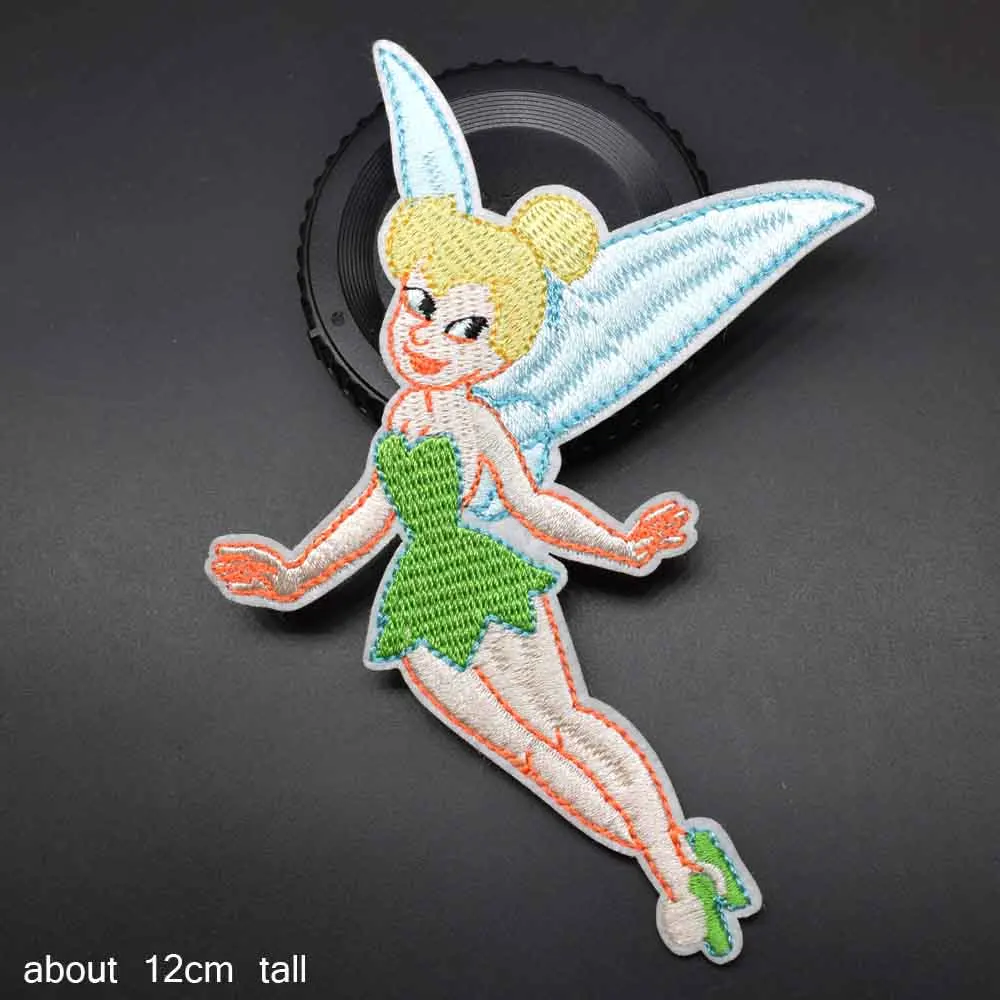 Tinkerbell человек Fly Iron на вышитой одежде нашивки для одежды девушки женщины оптом