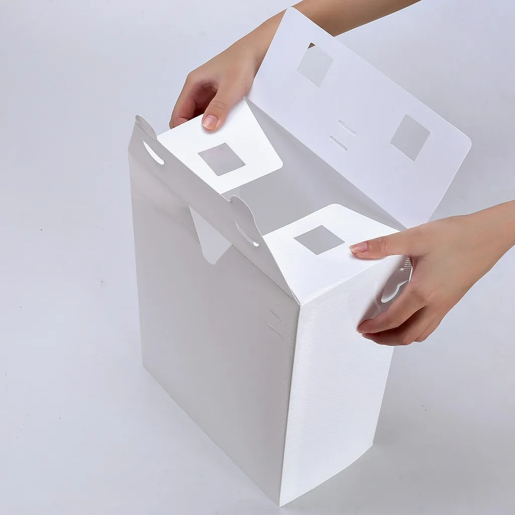 

1PC Foldable Clear Shoes Storage Box flip shoes transparent Drawer Case Plastic Shoe Boxes Stackable Organizer Box