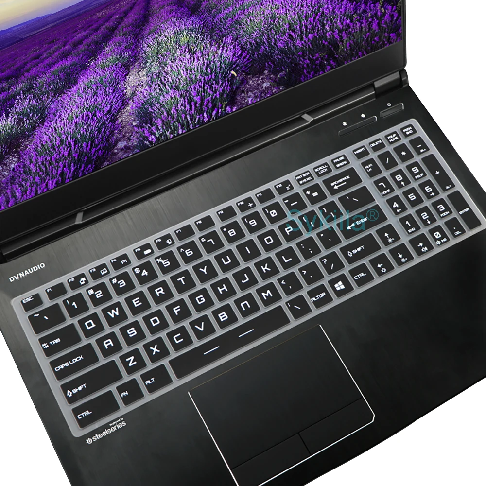 keyboard cover for msi gf75 gf72vr gf62vr thin pe70 pe62 pe60 pl62 pl60 bravo 17 alpha 15 clear silicone tpu gaming laptop skin free global shipping