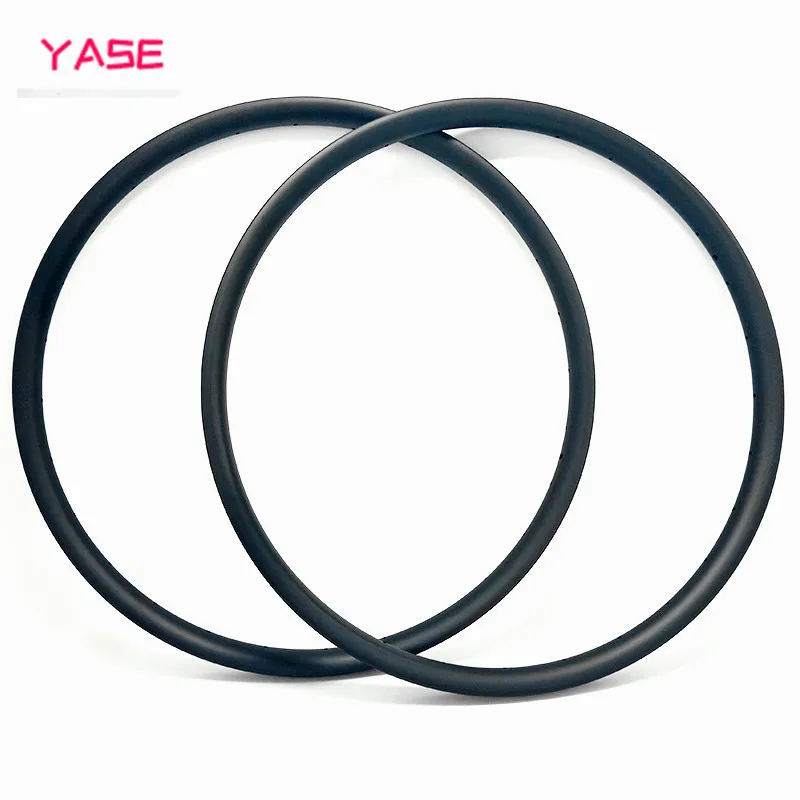 YASE 29er Углеродные Диски для горных велосипедов обод 35x25 мм Асимметричный бескамерный велосипедный Руль стальной диск MTB Диски ERD 594 мм 380 г