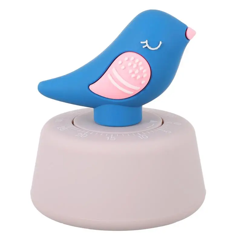 

1pc Kitchen Timer Manual Cooking Timer Cartoon Mechanical Wind Up Timer Alarm Clock