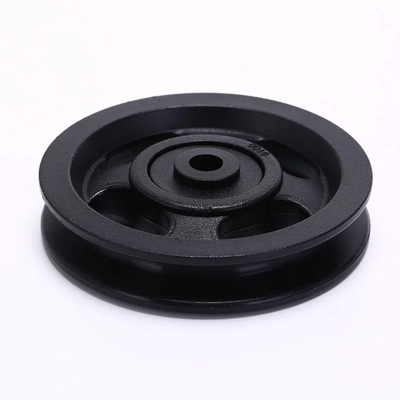 

1pc Black Bearing Pulley Wheel Cable Gym Equipment Part Wearproof 100mm