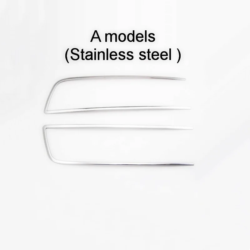 2 шт. автомобильный стиль сделай сам новинка нержавеющая сталь/ABS передний/задний