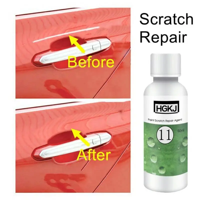 

HGKJ-11 50ml Car Polish Paint Scratch Repair Agent Polishing Wax Paint Scratch Repair Remover Paint Care Maintenance TSLM1