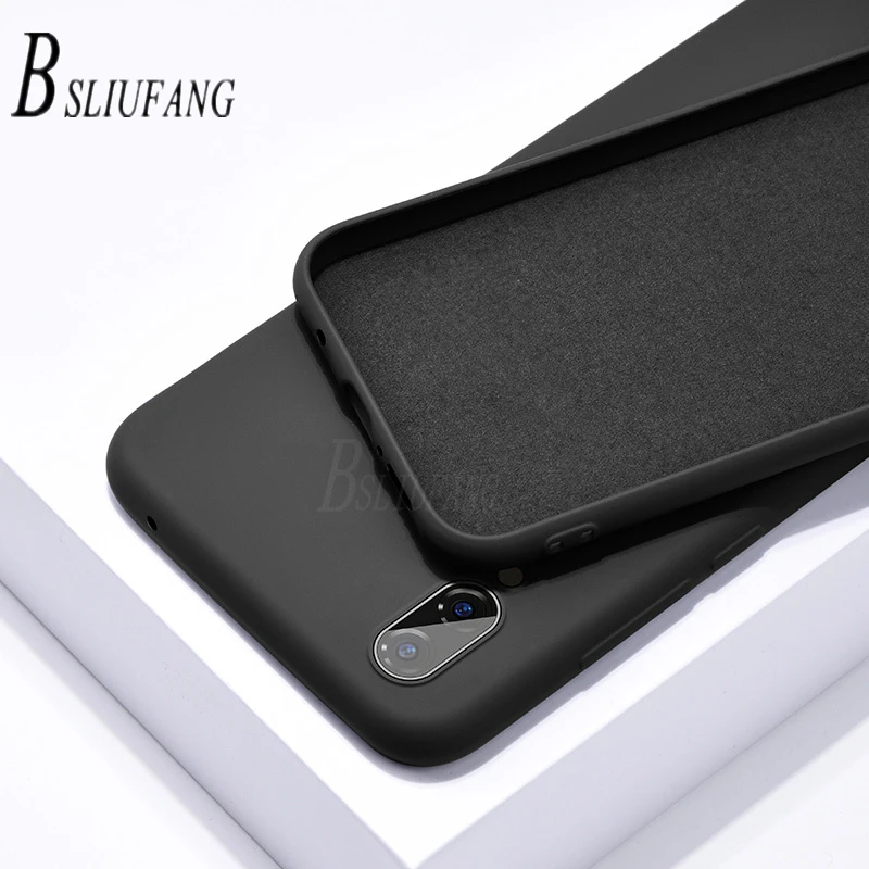 Силиконовый однотонный Цвет чехол для samsung Galaxy A40 A50 A70 M10 M20 M30 J4 J6 J8 A750 A6 плюс Note 8, 9, 10, S8 S9 S10 плюс S10E