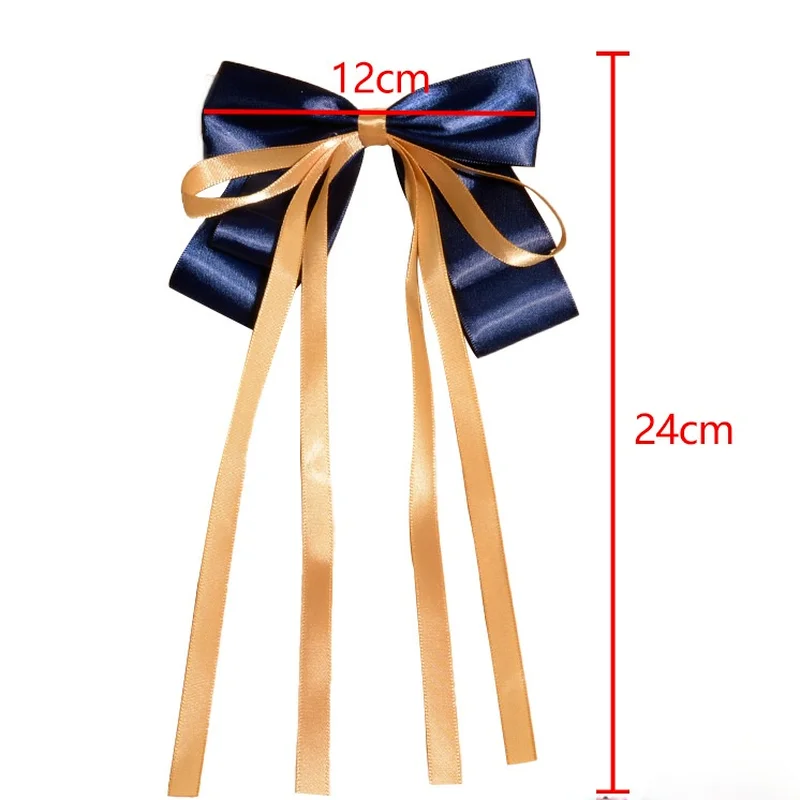 

Vintage Bow-knot Hair Ribbon Scrunchie Elastic HairTie Fashion Headwear Lady Elegant Hair Accessories for Women Girls Decoration