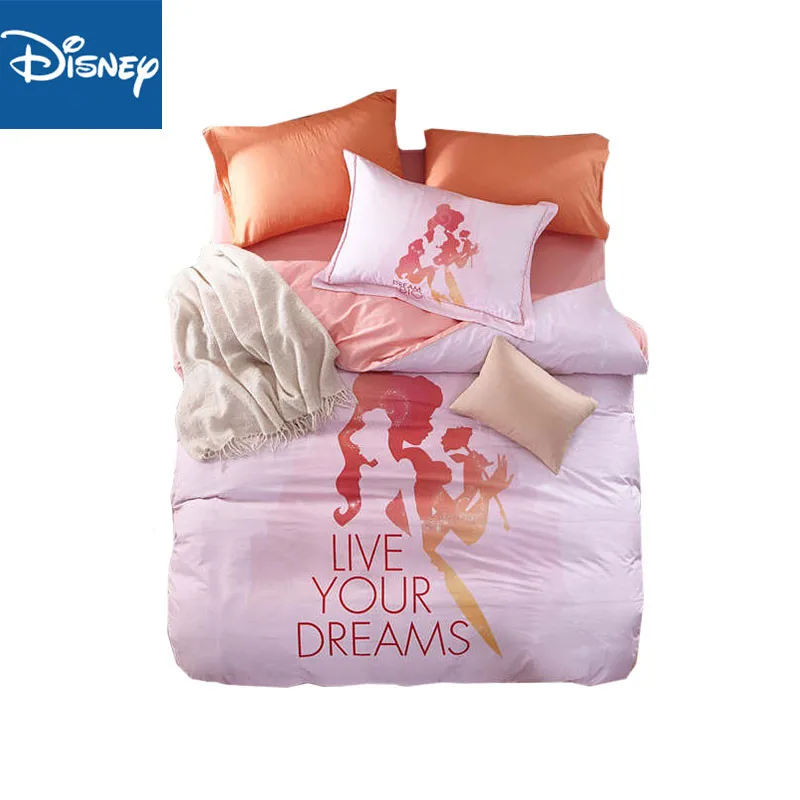 Комплект постельного белья из мультфильма Принцесса 4 предмета|Комплекты белья| |