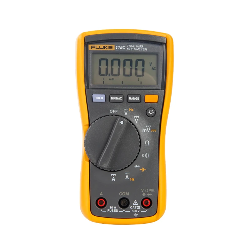 FLUKE F115C/F116C/F117C измеритель емкости диода 115C AC/DC напряжение цифровой светодиодный