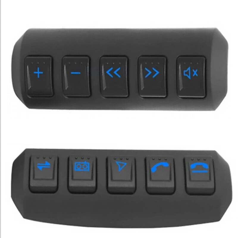 

LED 2.4G Wireless Car Steering Wheel Control Button Remote Bluetooth Stereo GPS