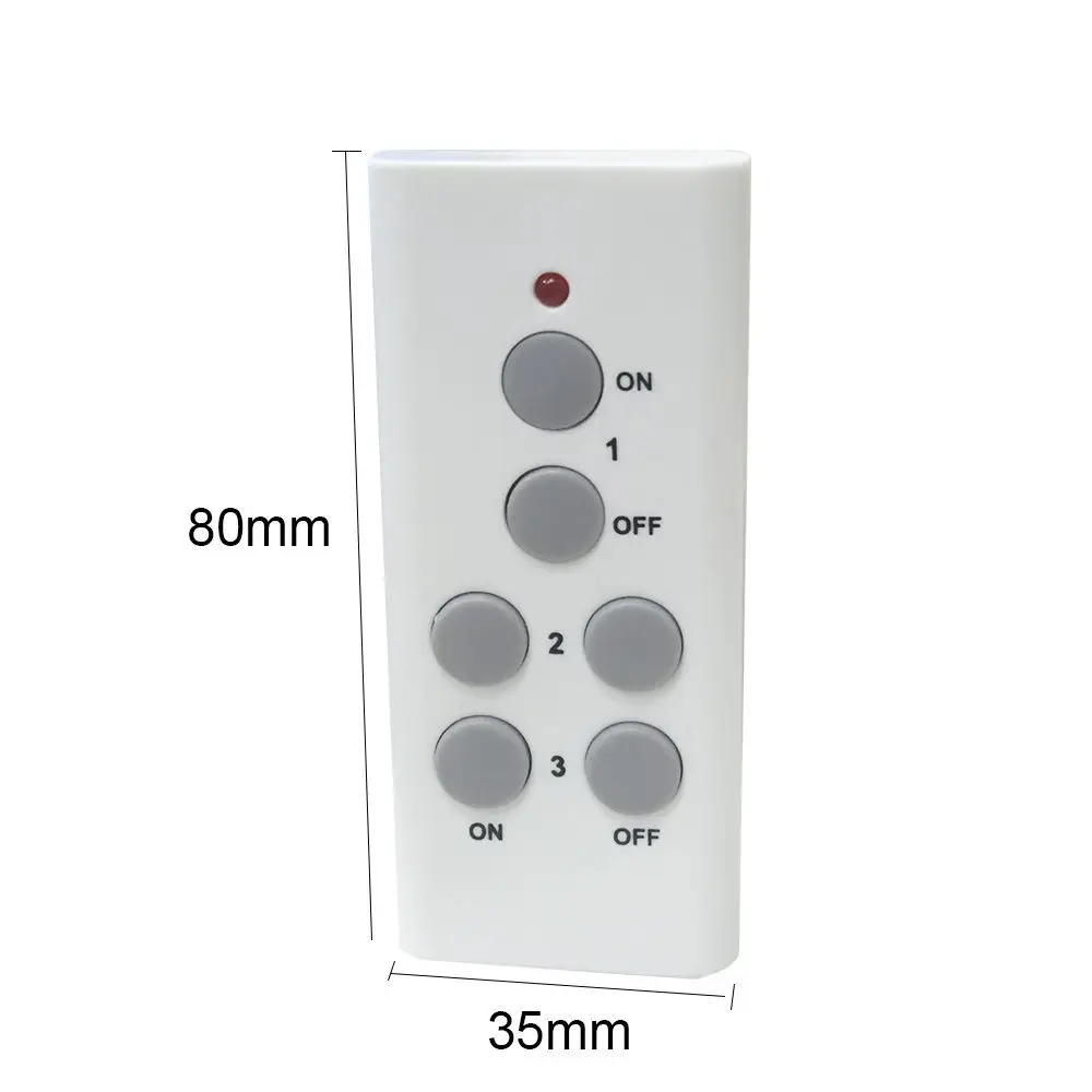 Для ЕС умная розетка с беспроводным пультом дистанционного управления 433 МГц