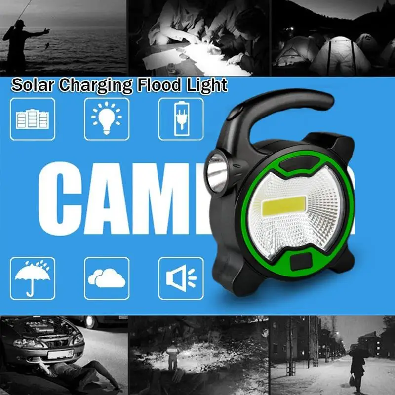 

COB LED Work Light Portable Lantern Camping Lights Super Bright Torch Warning Lamp Hiking Travel Outdoor Tent Lamp 2Colors
