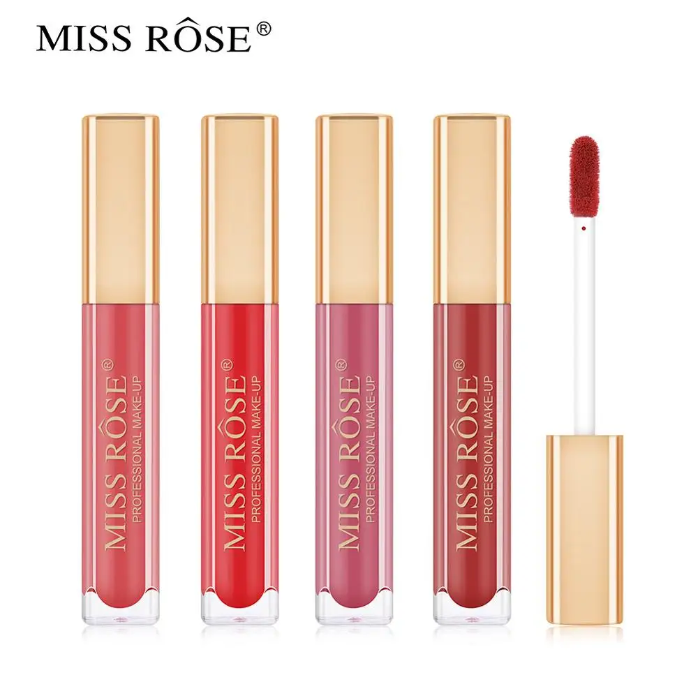 Блестящий жидкий бархатный блеск для губ помада бальзам горячая Распродажа