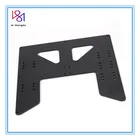 Обновленная алюминиевая анодированная Y-образная алюминиевая пластина для 3D-принтера Anet A8 A6, черная алюминиевая пластина для горячей платформы A8 A6 или 3D-принтера Anet I3