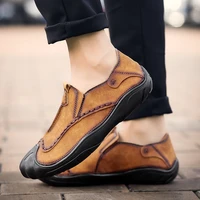 italian handmade leather man loafers fashion designer slip on driving shoes high quality brand flats moccasins zapatillas hombre