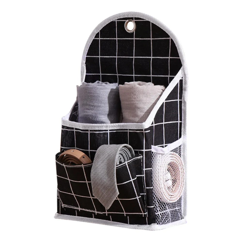 

Storage Bags Desktop Organizer Basket Bedside Fabric Storage Bag