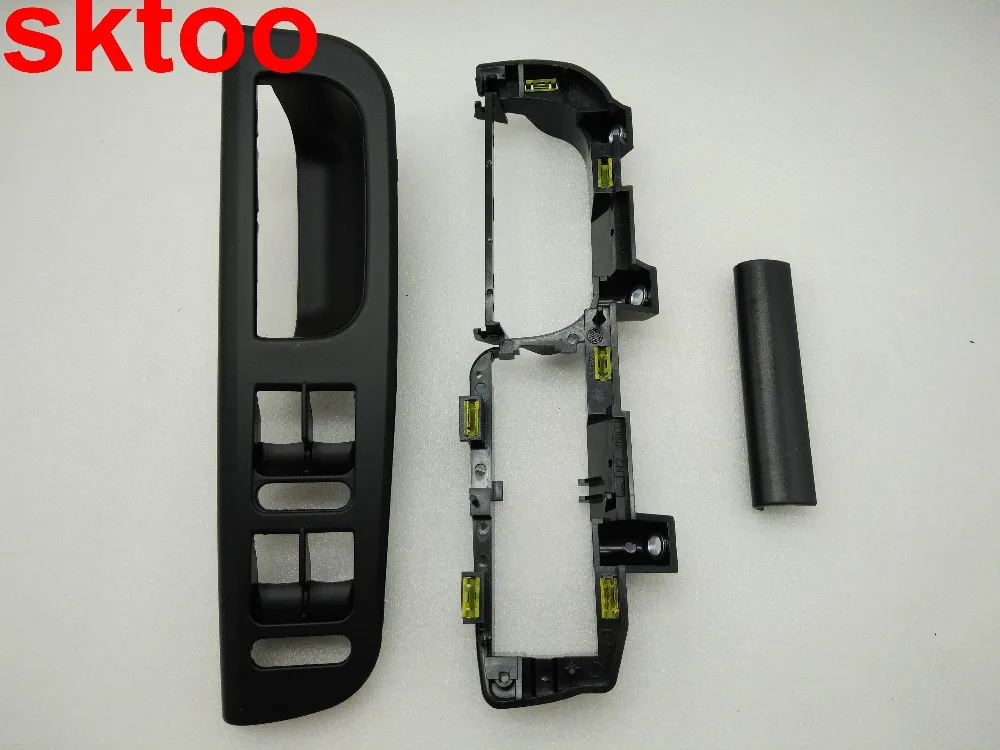SKTOO 3 шт. черный цвет для VW Bora Golf 4 подъемник с рукояткой внутренней двери опорная