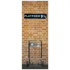 77*200 см90*200 см, фотообои с рисунком волшебного мальчика, строительная платформа, 9-34, 3d-дверь, настенные виниловые наклейки, украшения, Мультяшные обои