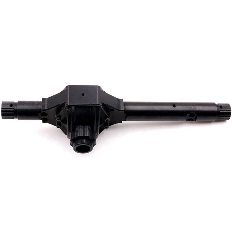 

2 Pcs Metal Axle Housing with Diff Cover Front & Rear Universal for Axial Wraith RC Crawler,Black + Blue & Red