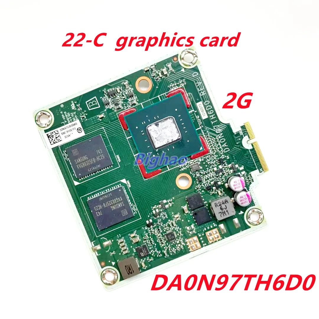 

Оригинальная графическая плата DA0N97TH6D0, подходит для HP 22-C N97 VGA, Фотографическая плата 2G, хорошо протестирована