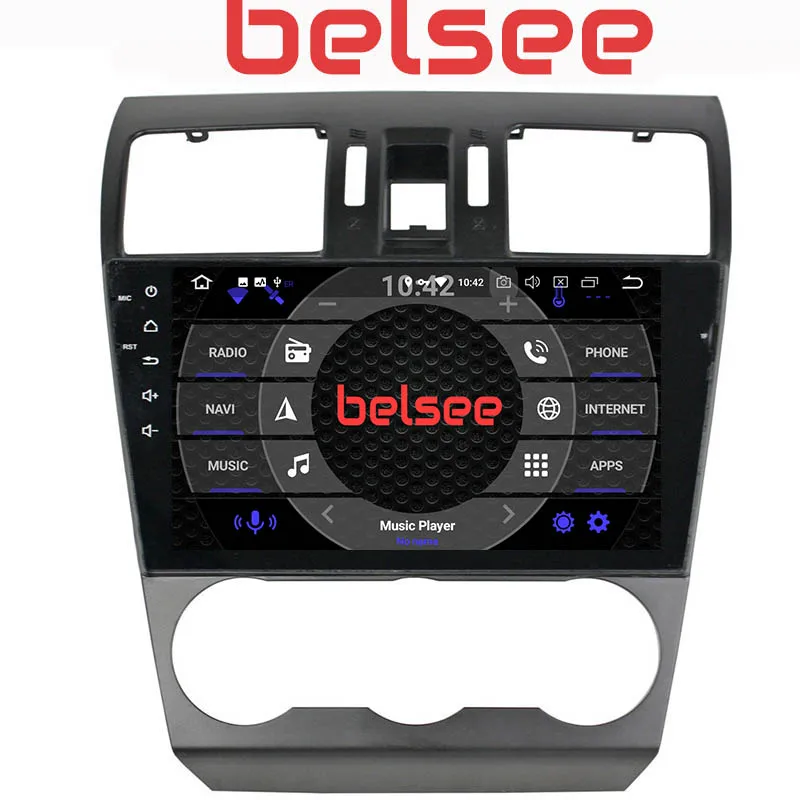 Головное устройство Belsee Octa Core PX6 Android 10 64 Гб GPS Navi HD радио мультимедиа для Subaru Forester