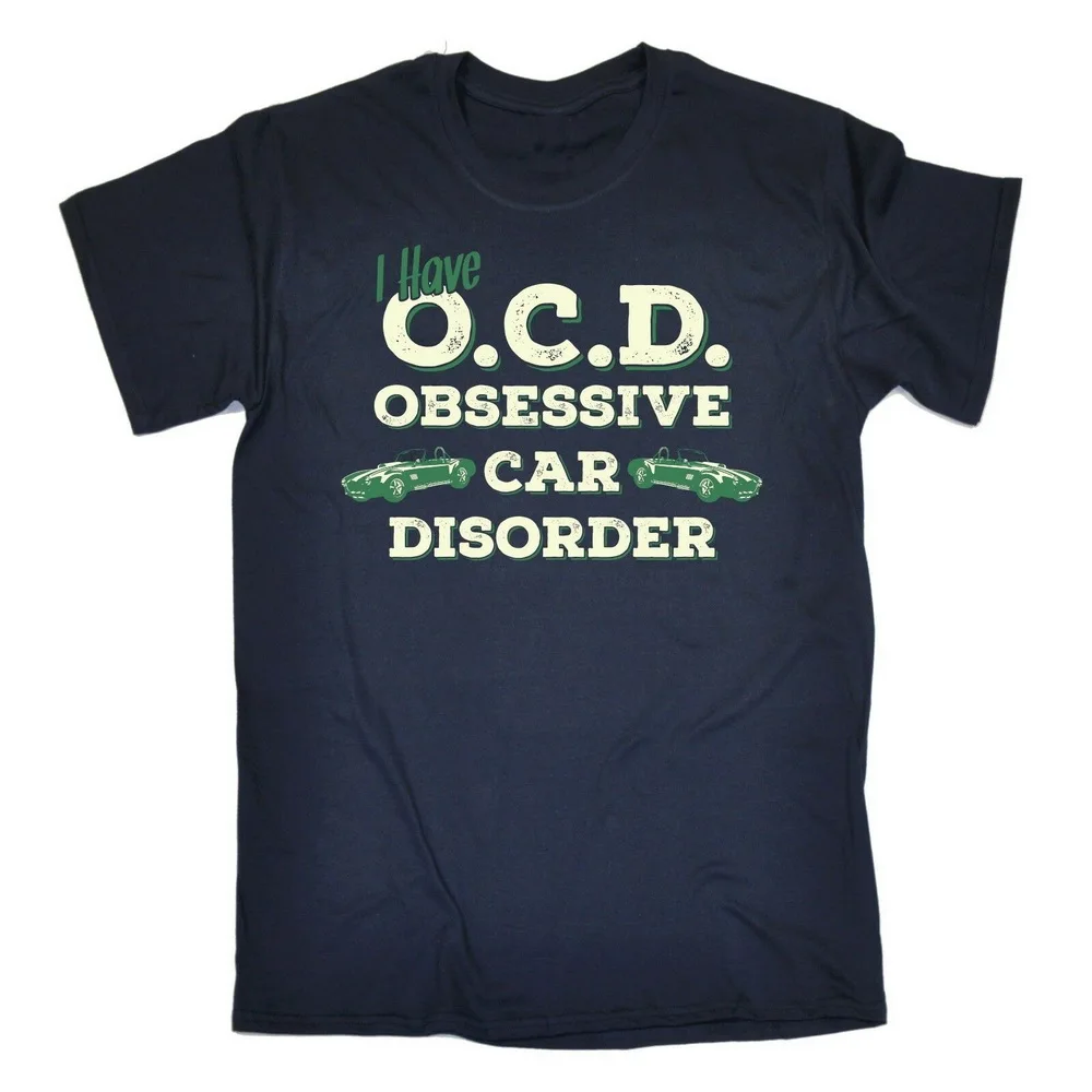 I Have OCD Obsessive Car Disorder топы футболка с механическим двигателем забавный подарок на