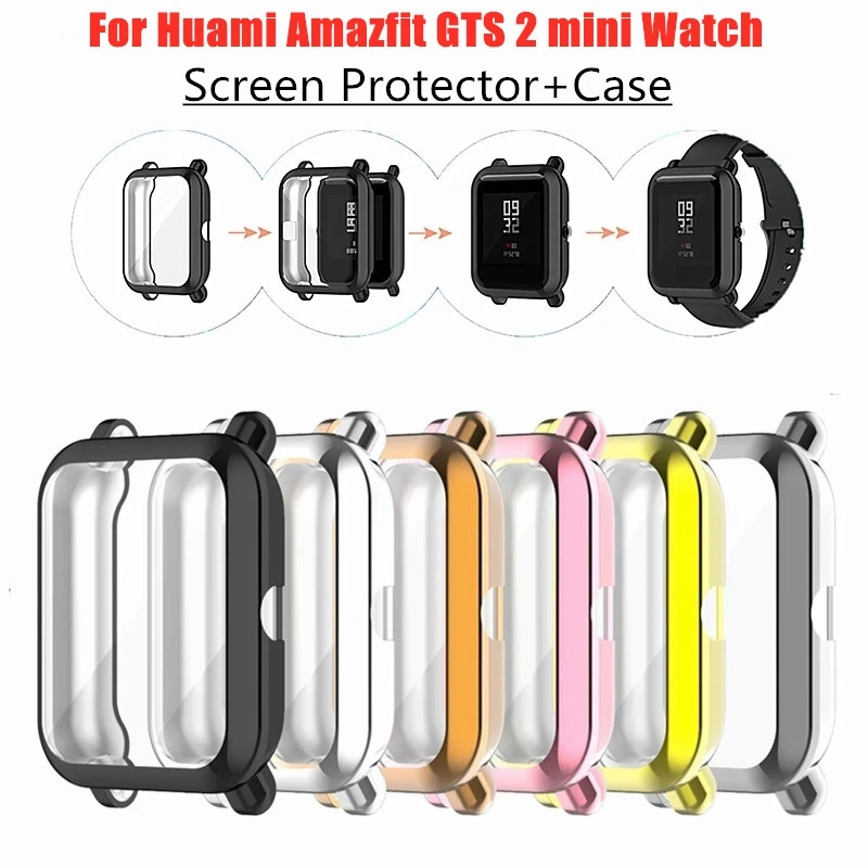 Защитный чехол для Xiaomi Huami Amazfit GTS 2 Mini Watch из ТПУ с полным покрытием GTS2 mini