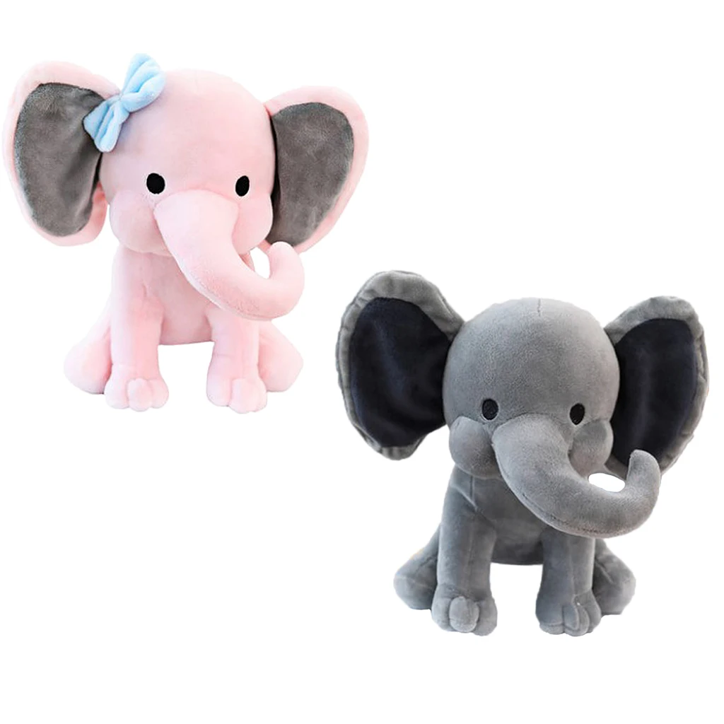 

Baby 25cm Elephant Doll Plush Stuffed Animal Toy Christmas Birthday Gift