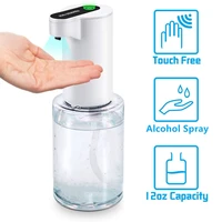 automatic alcohol dispenser touchless spray machine sensor press soap dispenser 350ml soap dispenser suitable for home