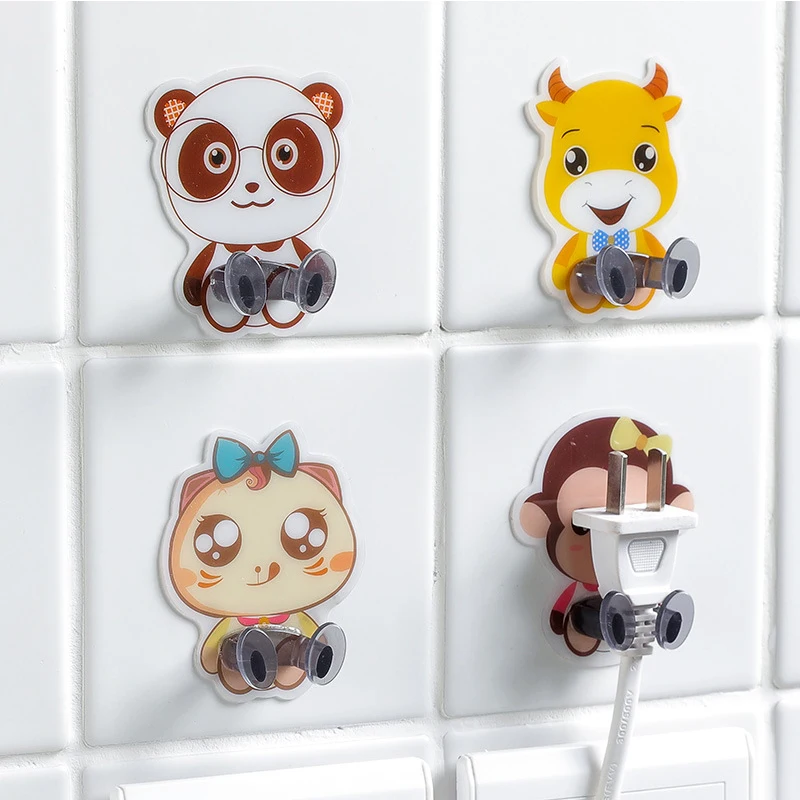 

2 шт., настенные крючки для крепления на шнуре питания