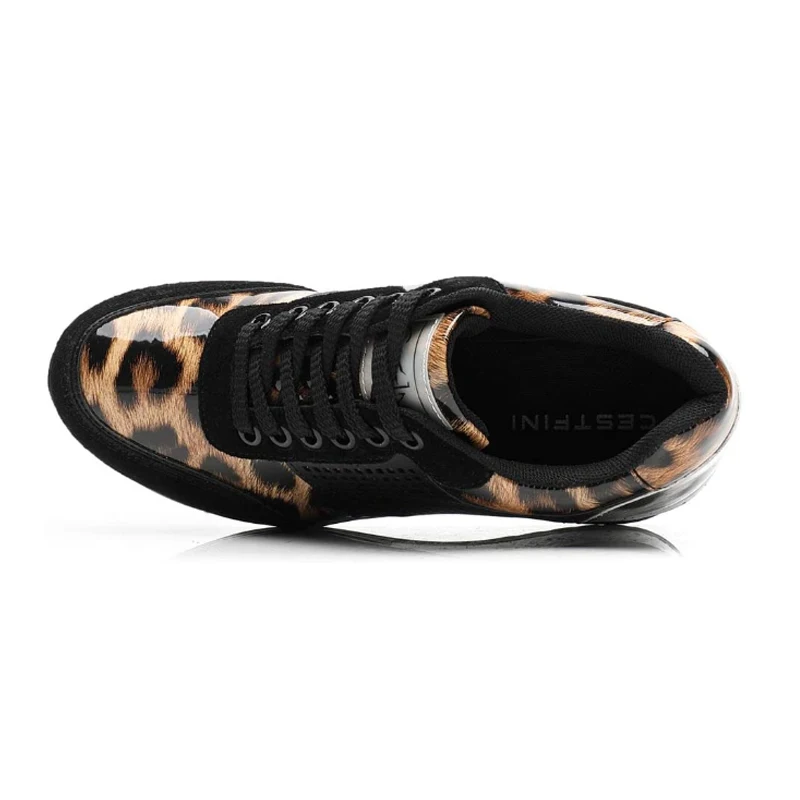 Новые женские спортивные Прогулочные кроссовки для девочек увеличивающие Рост 6