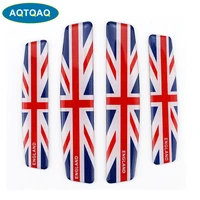 4pcsset england flag door side edge protection anti scratch protector glue sticker for auto car