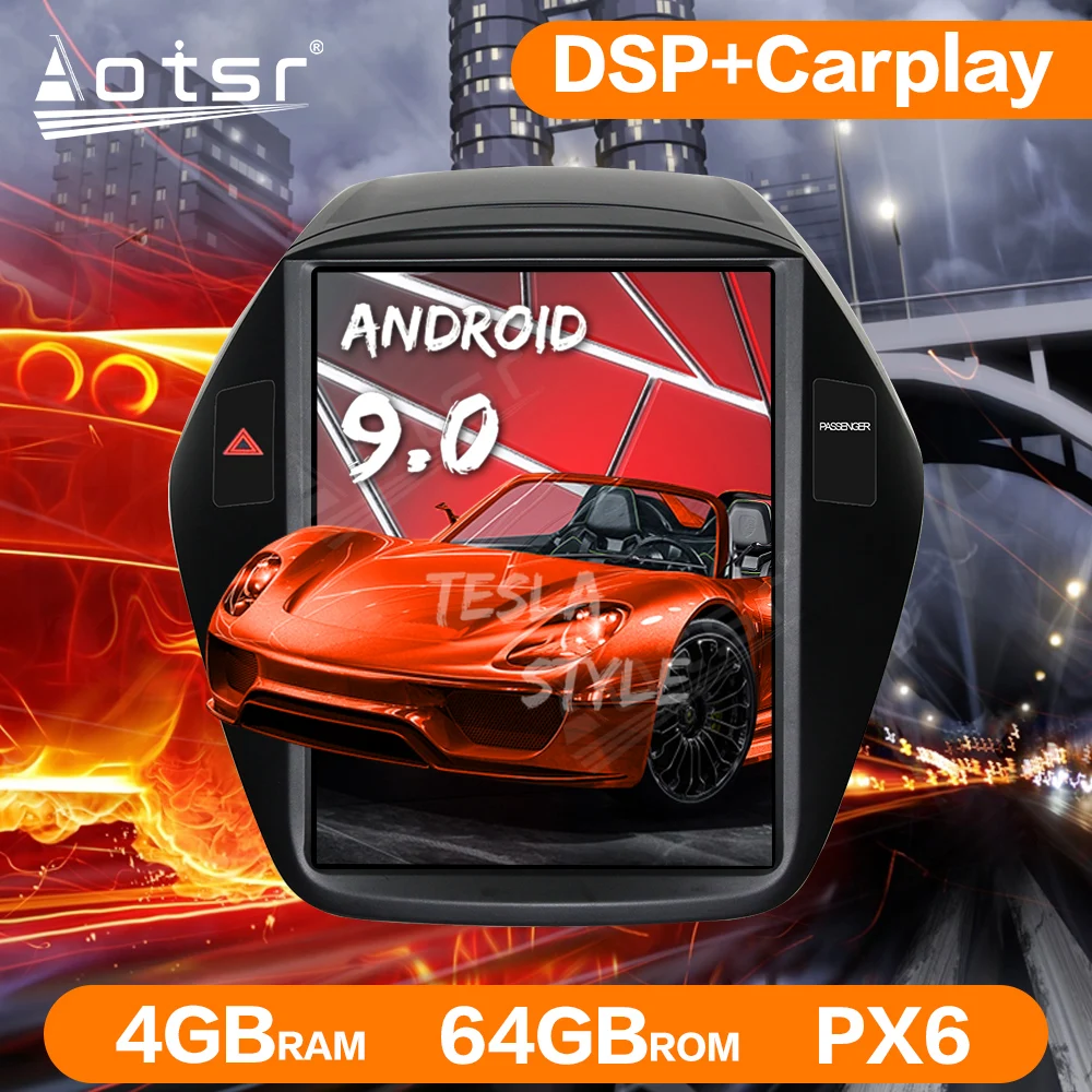 Автомобильный GPS навигатор для Hyundai IX35 Tucson 9 0 2009 Android 2016 4 Гб + 64 ГБ|Автомагнитолы| |