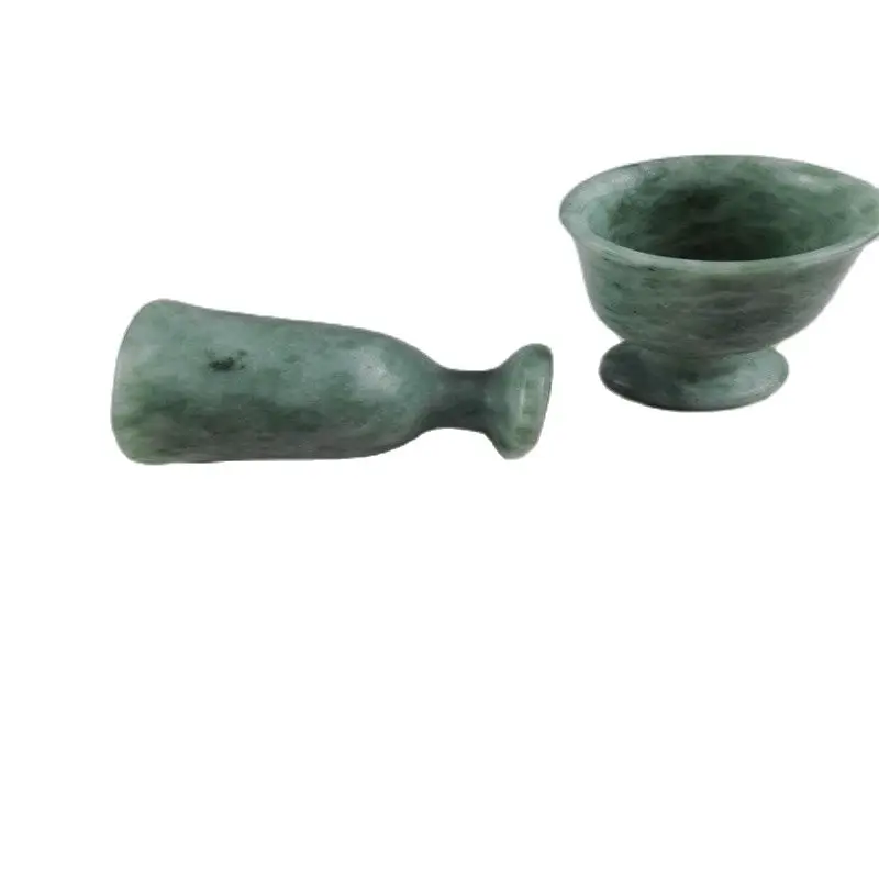 Китайские Нефритовые чашки изысканный нефритовый бокал для вина естественного