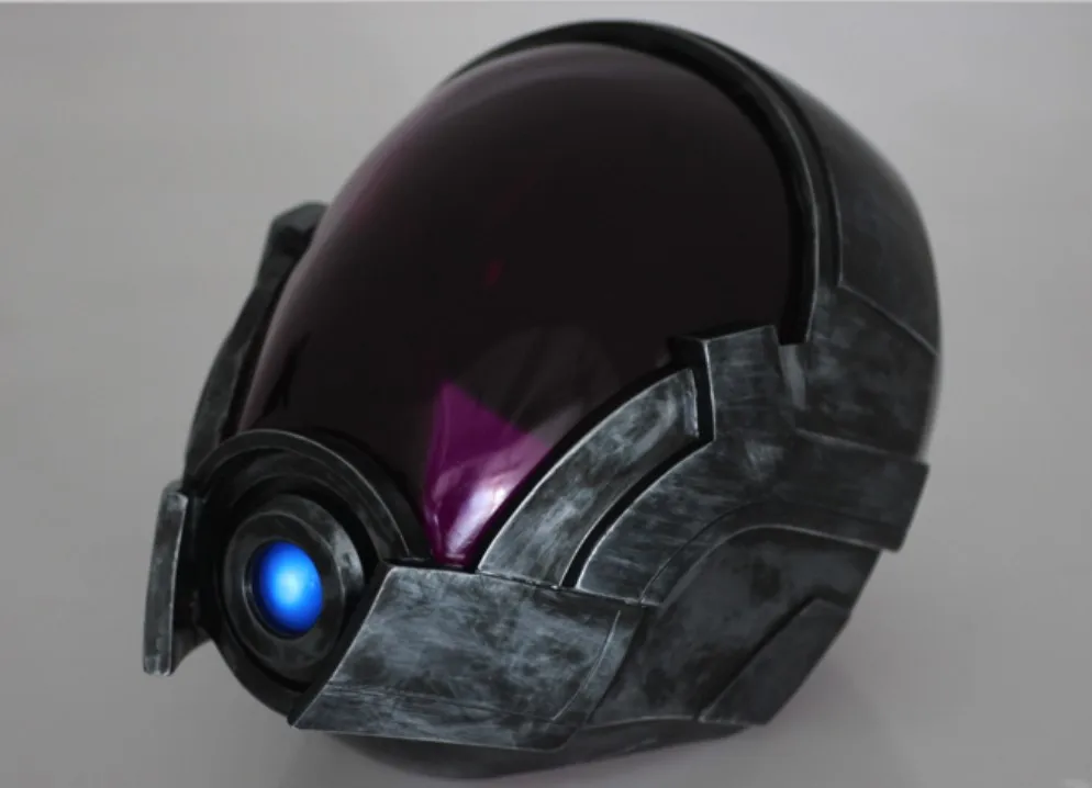IGACG MASS EFFECT 3 Tali Zorah светодиодный шлем с акриловым козырек маска для Косплэй